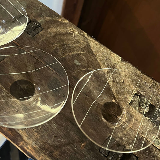 MORI GLASS　森 知恵子｜白雨・豆皿
