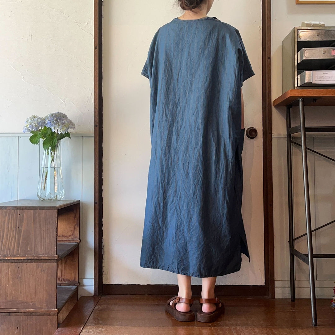homspun/WOMEN　C/Lチェック&ストライプBIG OP 251-1616-Y
