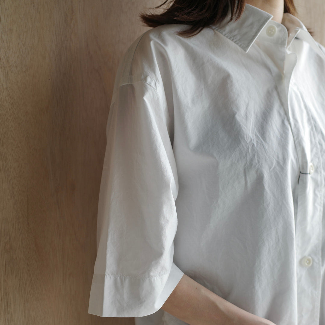 MHL. /MEN　COTTON RAMIE POPLIN 5965150517-suomi