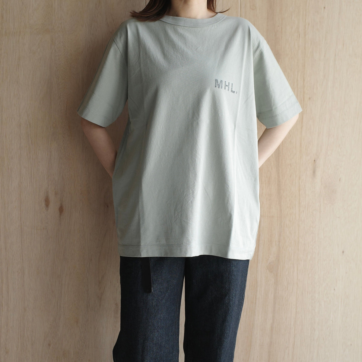 MHL.｜UNISEX　FADED PRINTED COTTON JERSEY 5965166515-suomi