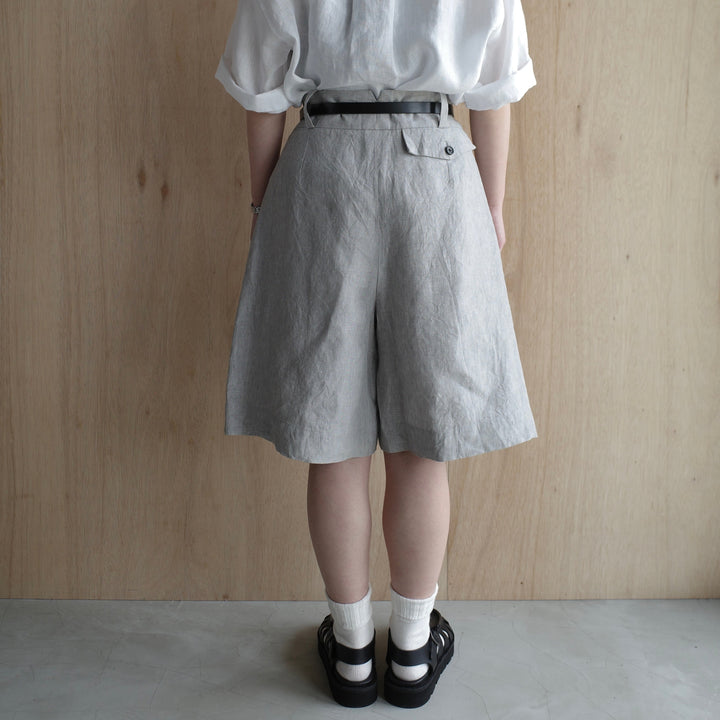 MARGARET HOWELL /WOMEN　YARN DYED LINEN TROUSERS-suomi
