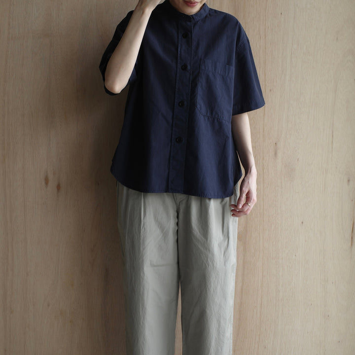 MHL./WOMEN　ORGANIC COTTON SHIRTING SHIRT-suomi