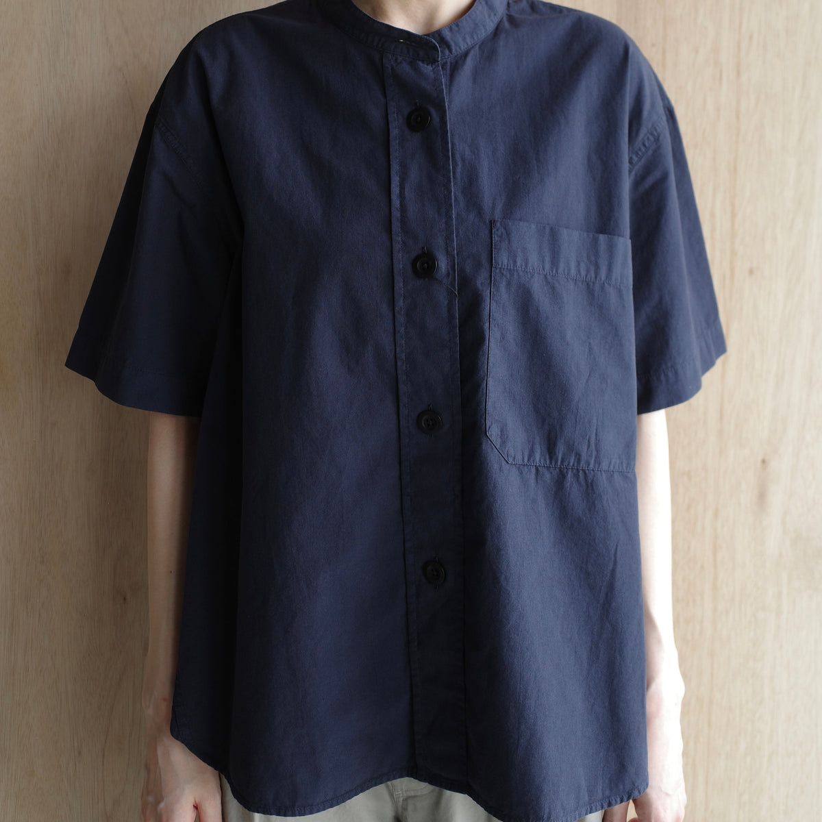 MHL.｜WOMEN　ORGANIC COTTON SHIRTING SHIRT-suomi