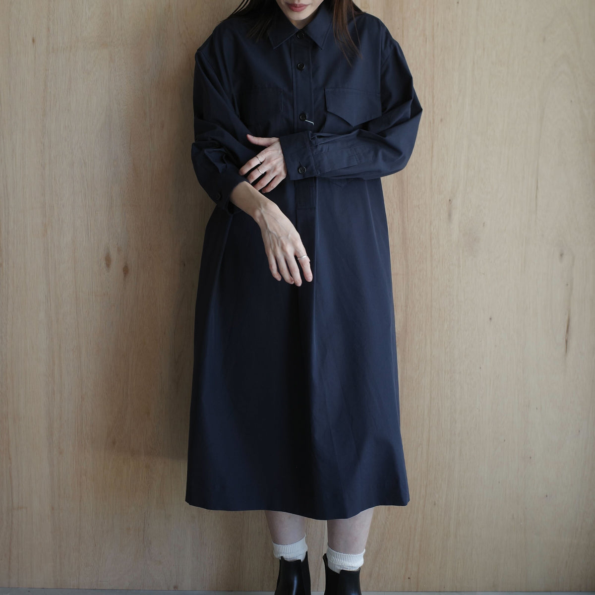 MARGARET HOWELL｜WOMEN　COTTON WOOL DRESS 5785258201-suomi