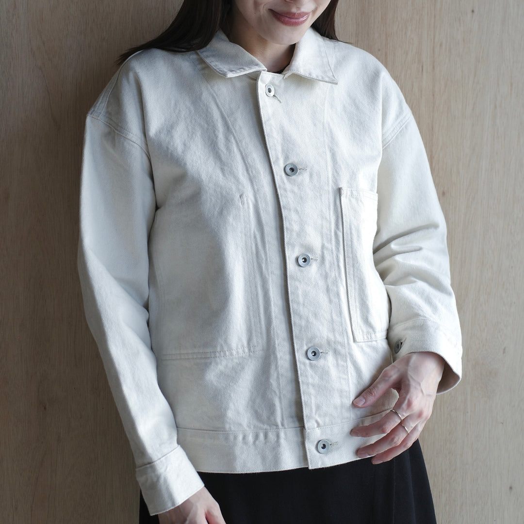 MHL. /WOMEN　CANTON NATURAL DENIM BLOUSON　 5955225201-suomi
