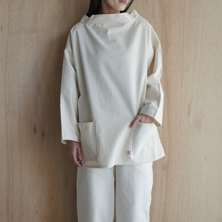 NEWLYN SMOCKS/　roundcollar