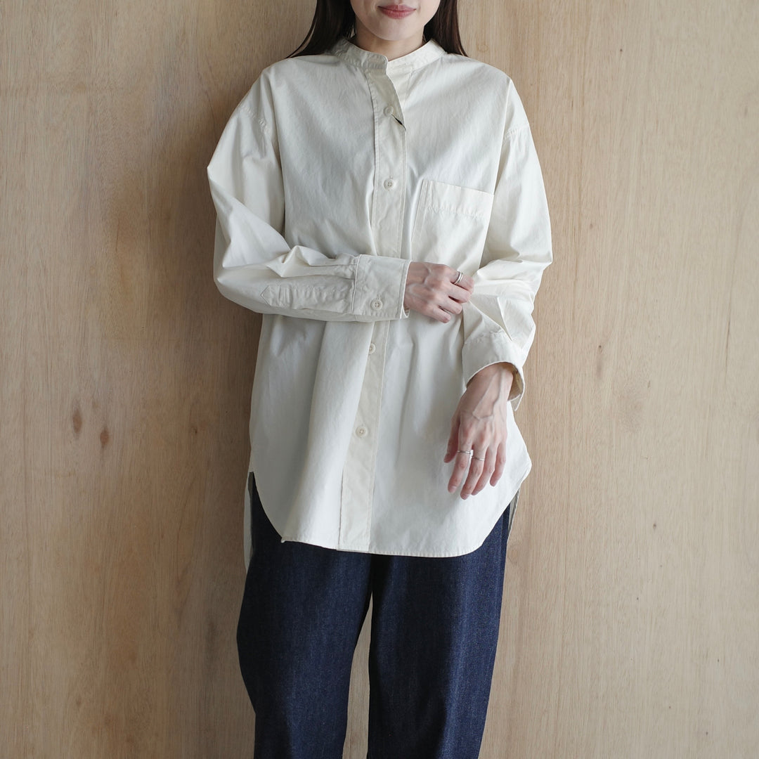 MHL./WOMEN　NATURAL COTTON SHIRTING SHIRT 5955253207
