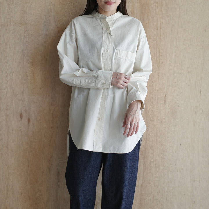 MHL./WOMEN　NATURAL COTTON SHIRTING SHIRT 5955253207