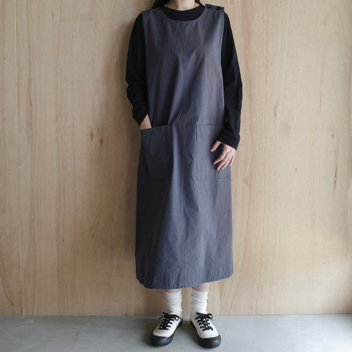 MHL./WOMEN　HAIRLINE COTTON WOOL DRESS 5955256200-suomi