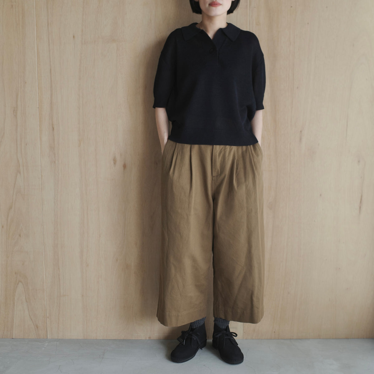 MHL.｜WOMEN　COATED COTTON KNITWEAR 595-6262200-suomi