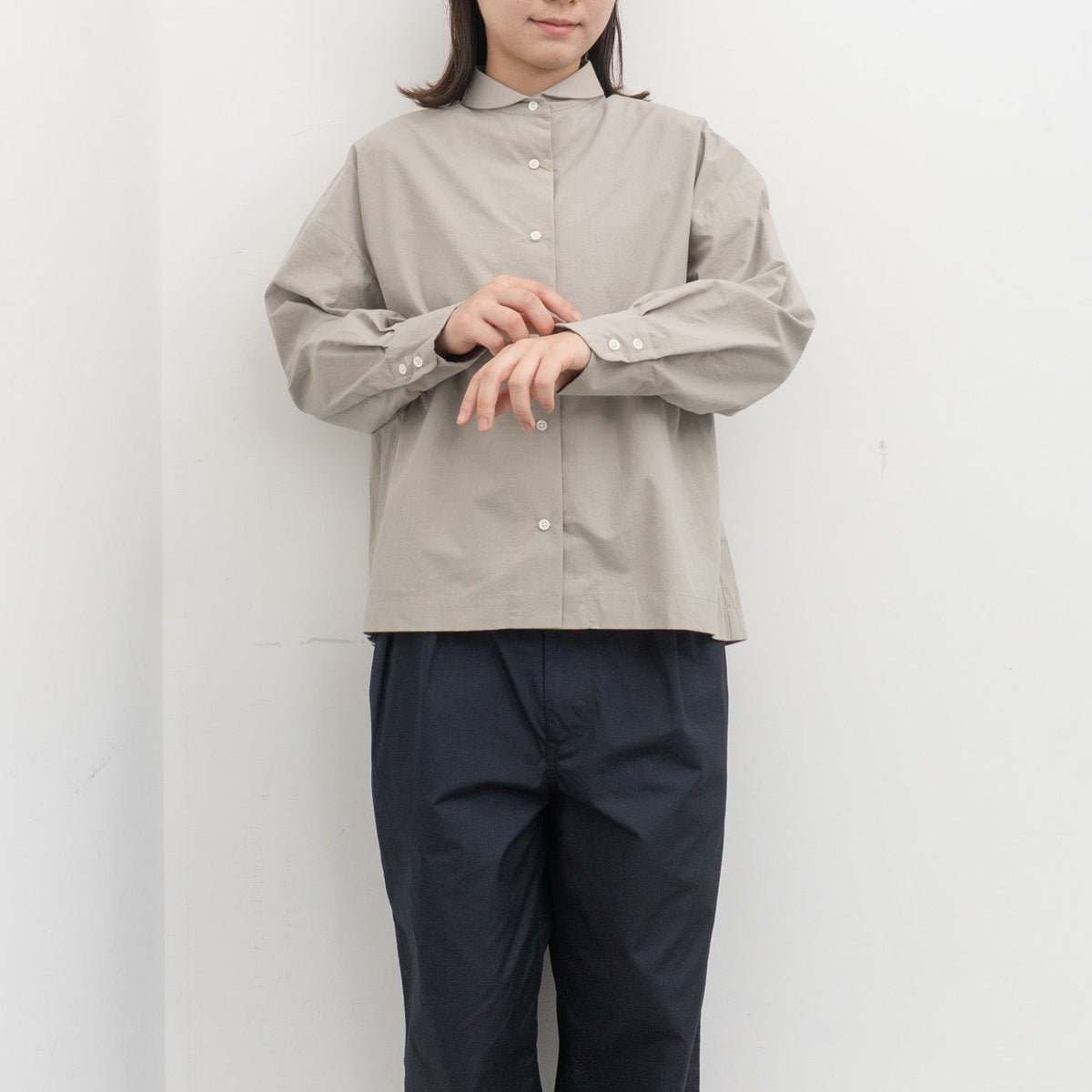 【SALE】TAYUTAU｜近江晒ダッチカラーシャツ Y319046