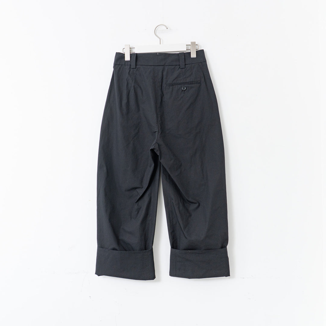 MARGARET HOWELL /WOMEN　WASHED COTTON POPLIN TROUSERS-suomi