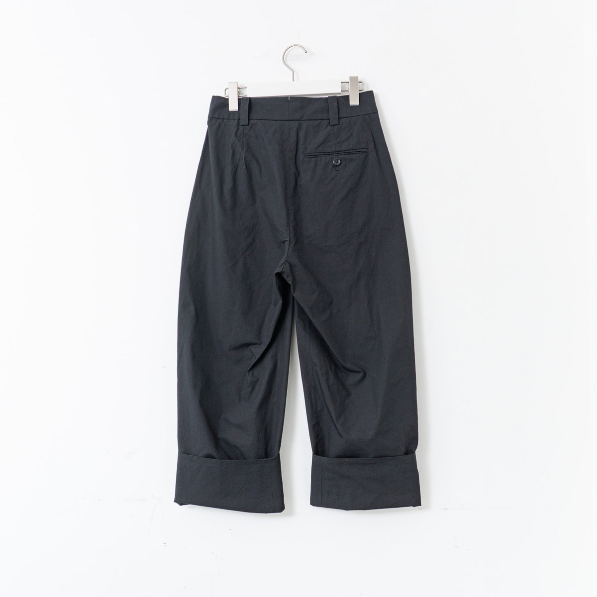 MARGARET HOWELL｜WOMEN　WASHED COTTON POPLIN TROUSERS-suomi