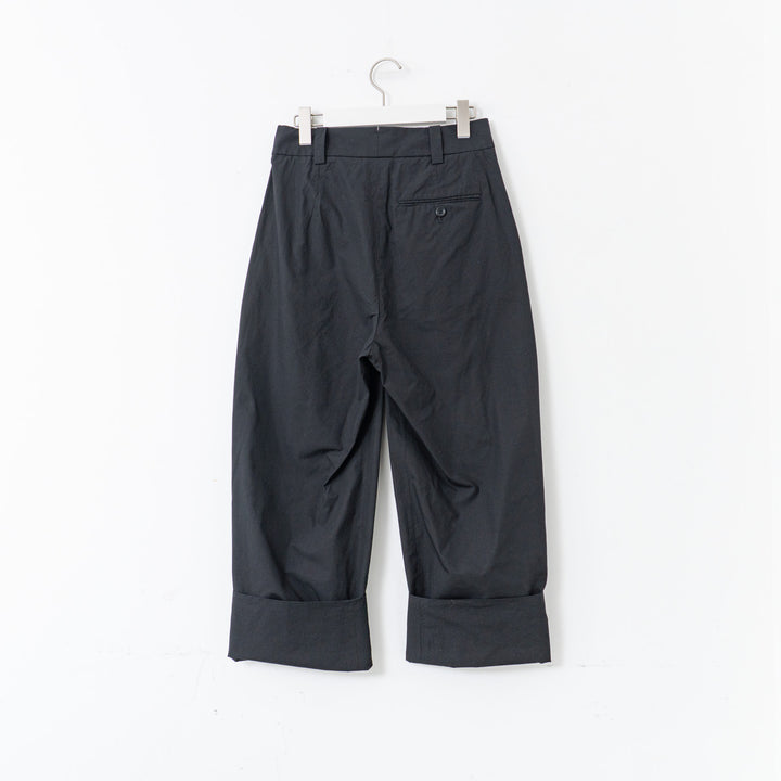 MARGARET HOWELL /WOMEN　WASHED COTTON POPLIN TROUSERS-suomi