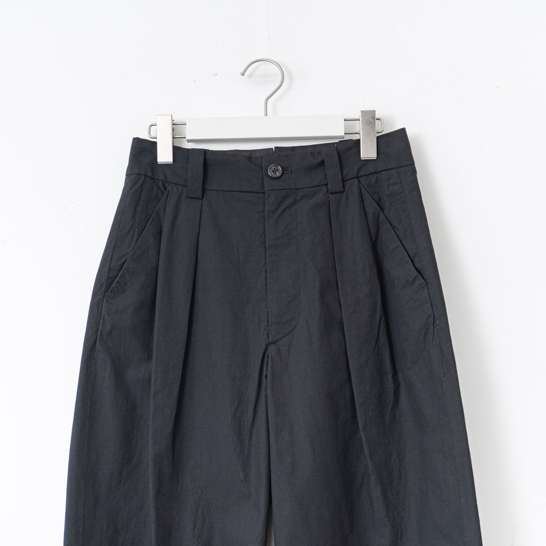 MARGARET HOWELL /WOMEN　WASHED COTTON POPLIN TROUSERS-suomi