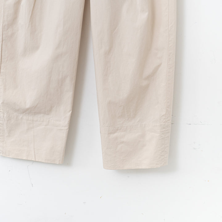 MARGARET HOWELL /WOMEN　WASHED COTTON POPLIN TROUSERS-suomi