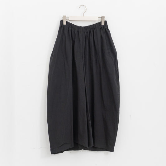 atelier naruse｜WOMEN　cotton high twist poplin gaucho pants na-h05117
