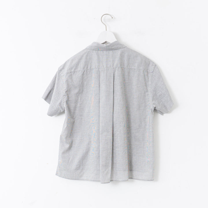 MARGARET HOWELL /WOMEN　HAIRLINE STRIPE COTTON LINEN SHIRT-suomi
