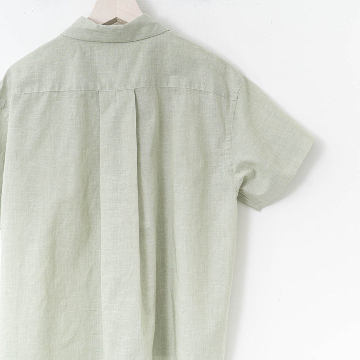 MARGARET HOWELL /WOMEN　HAIRLINE STRIPE COTTON LINEN SHIRT-suomi
