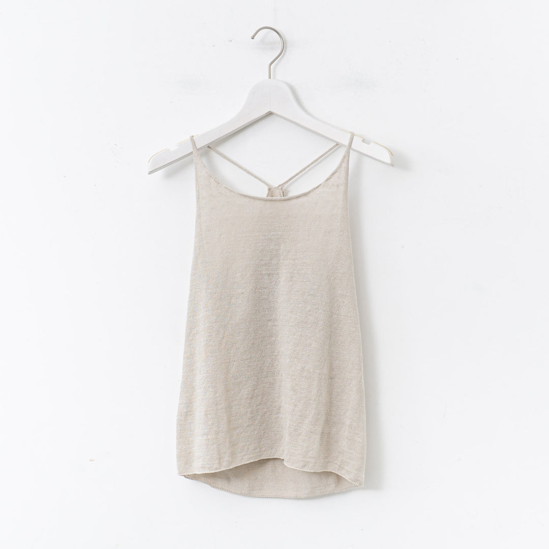 evam eva/　linen camisole V241K928