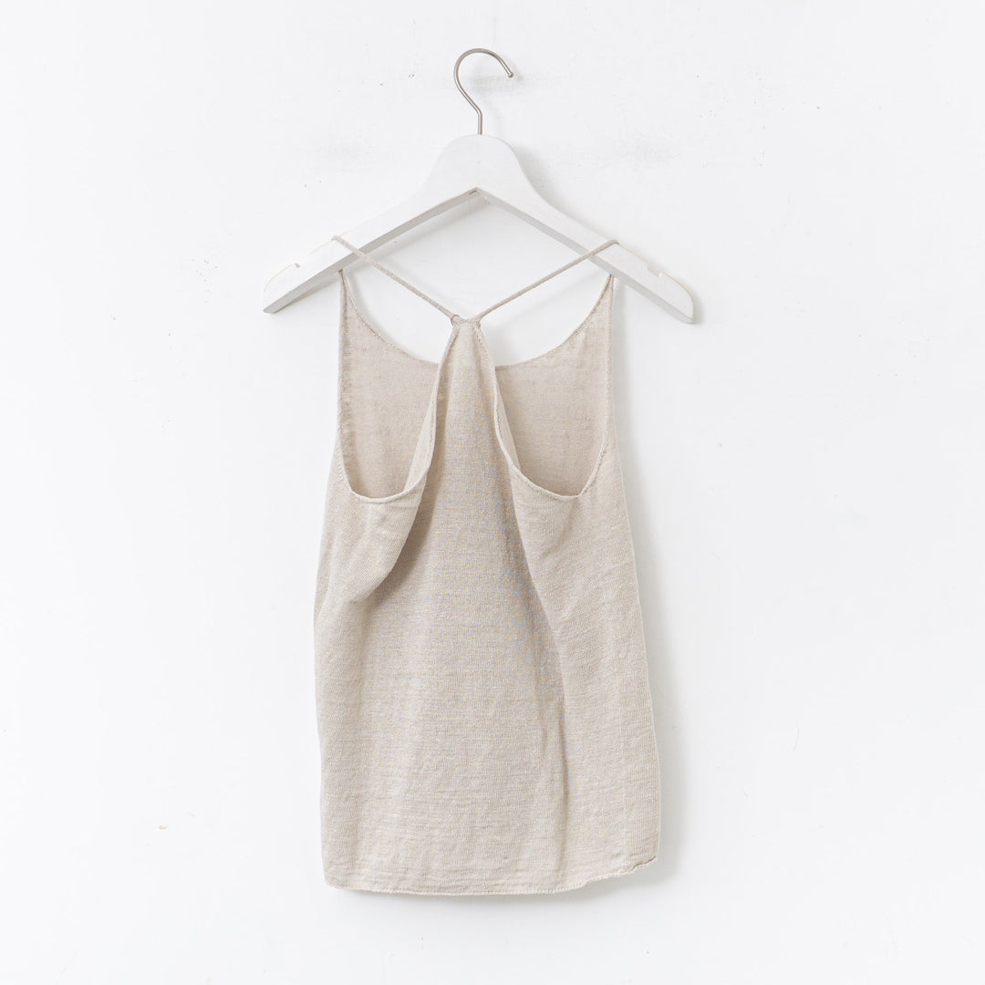 evam eva/　linen camisole V241K928