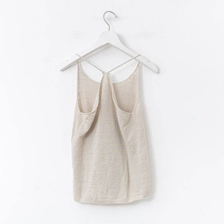 evam eva/　linen camisole V241K928