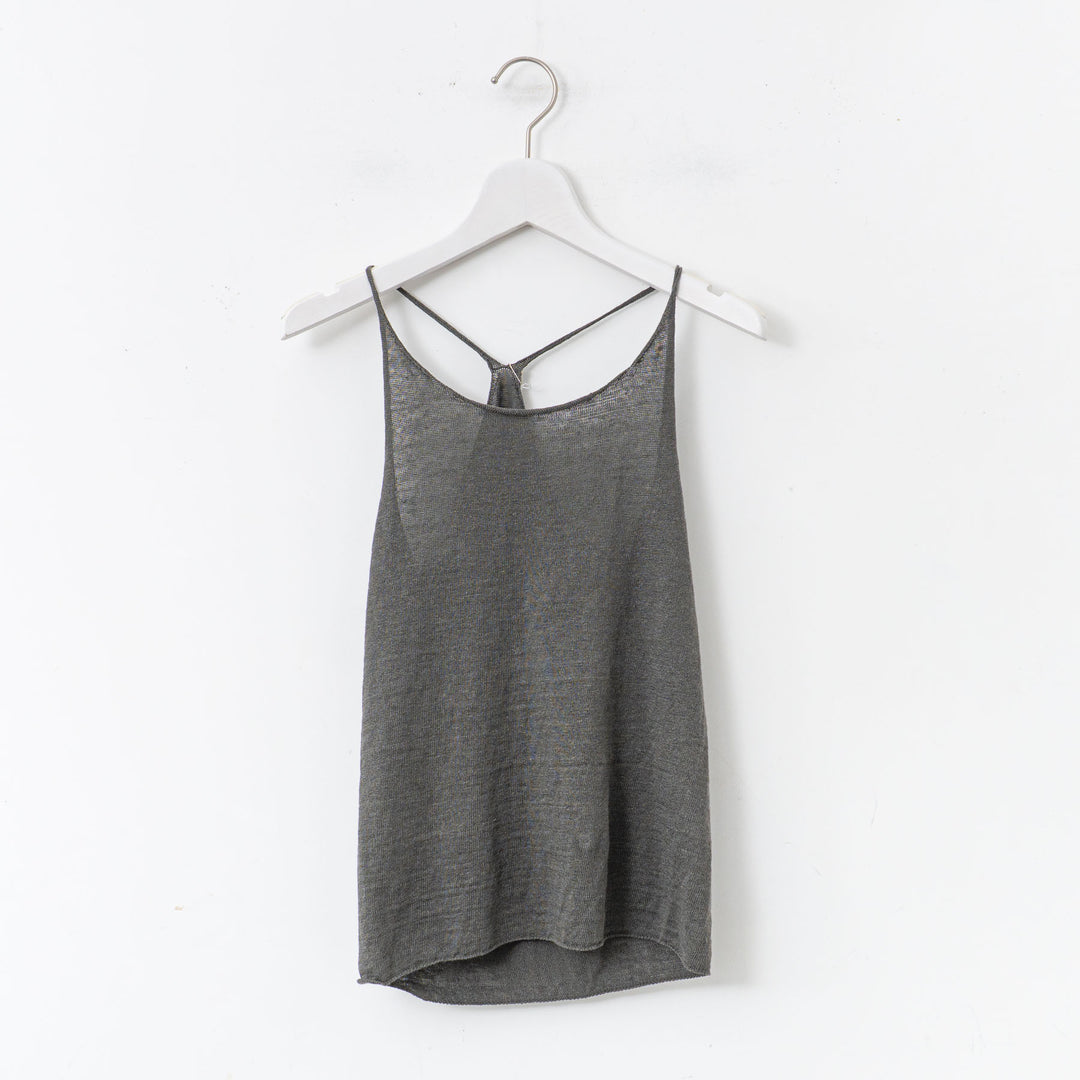 evam eva/　linen camisole V241K928