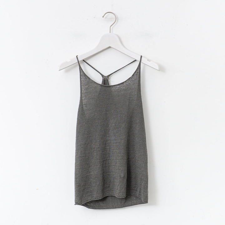evam eva/　linen camisole V241K928