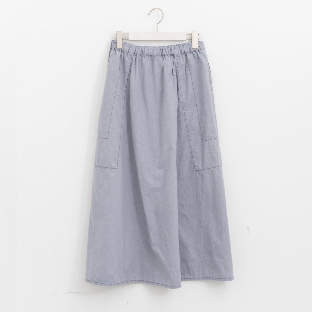 homspun｜WOMEN　バルキーシーチングセミフレアスカート　261-4418