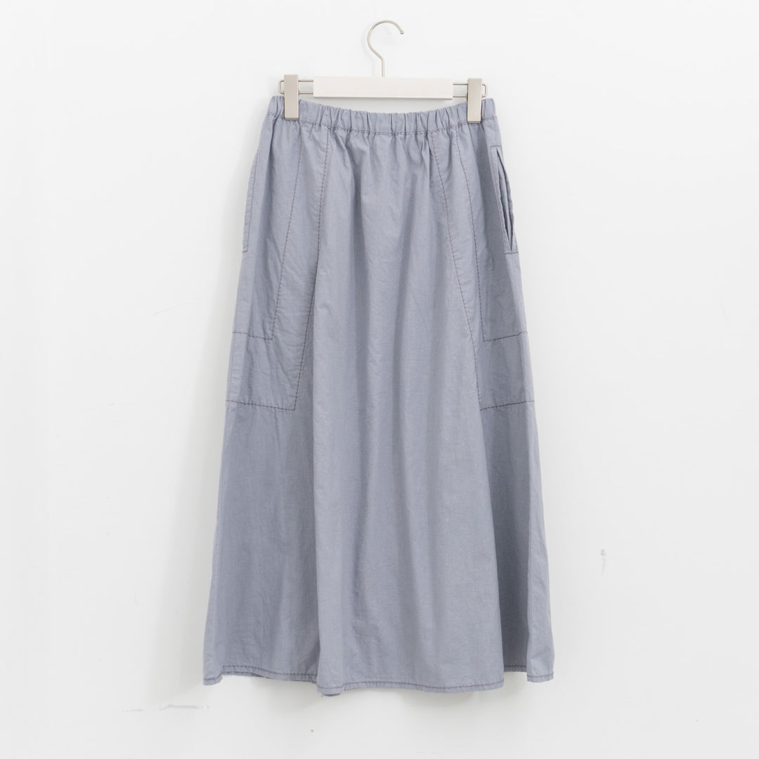 homspun｜WOMEN　バルキーシーチングセミフレアスカート　261-4418