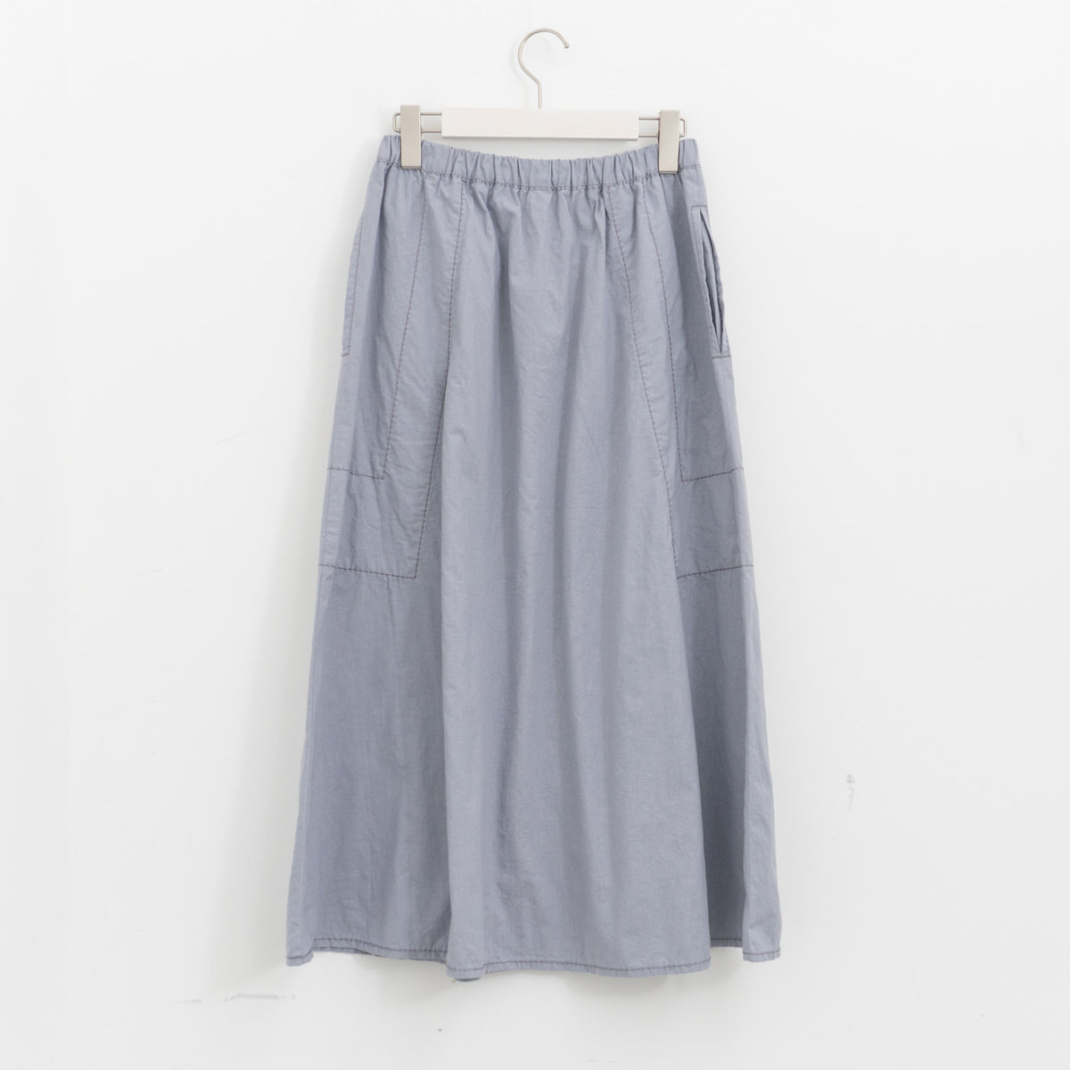 homspun｜WOMEN　バルキーシーチングセミフレアスカート　261-4418