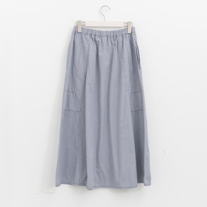 homspun｜WOMEN　バルキーシーチングセミフレアスカート　261-4418