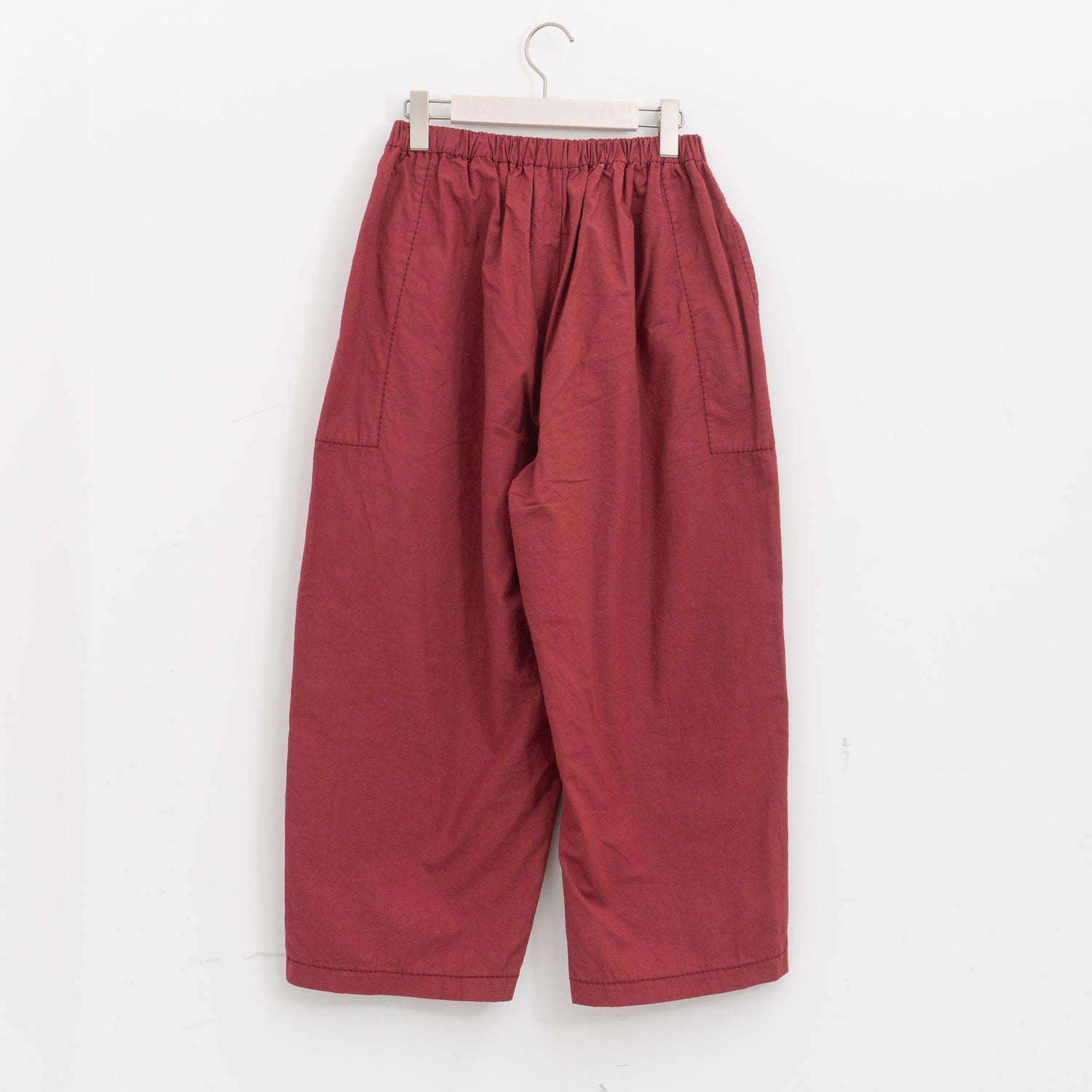homspun｜WOMEN　バルキーシーチング厚手ギャザーパンツ 261-3372B-DS
