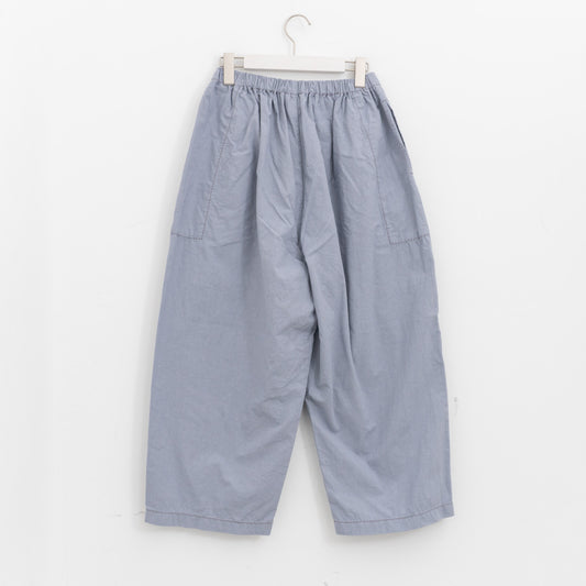 homspun｜WOMEN　バルキーシーチング厚手ギャザーパンツ 261-3372B-DS
