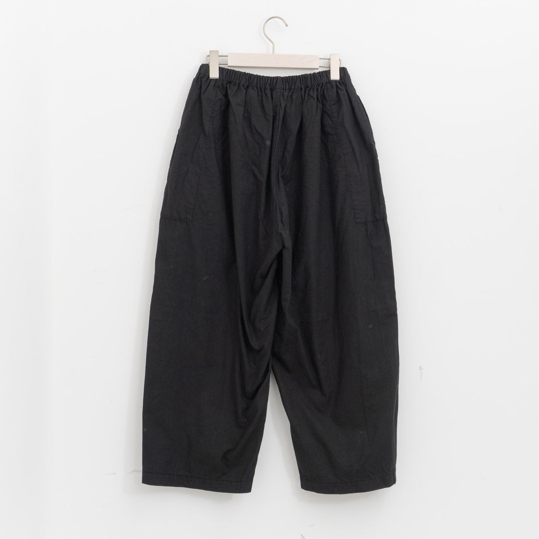 homspun｜WOMEN　バルキーシーチング厚手ギャザーパンツ 261-3372B