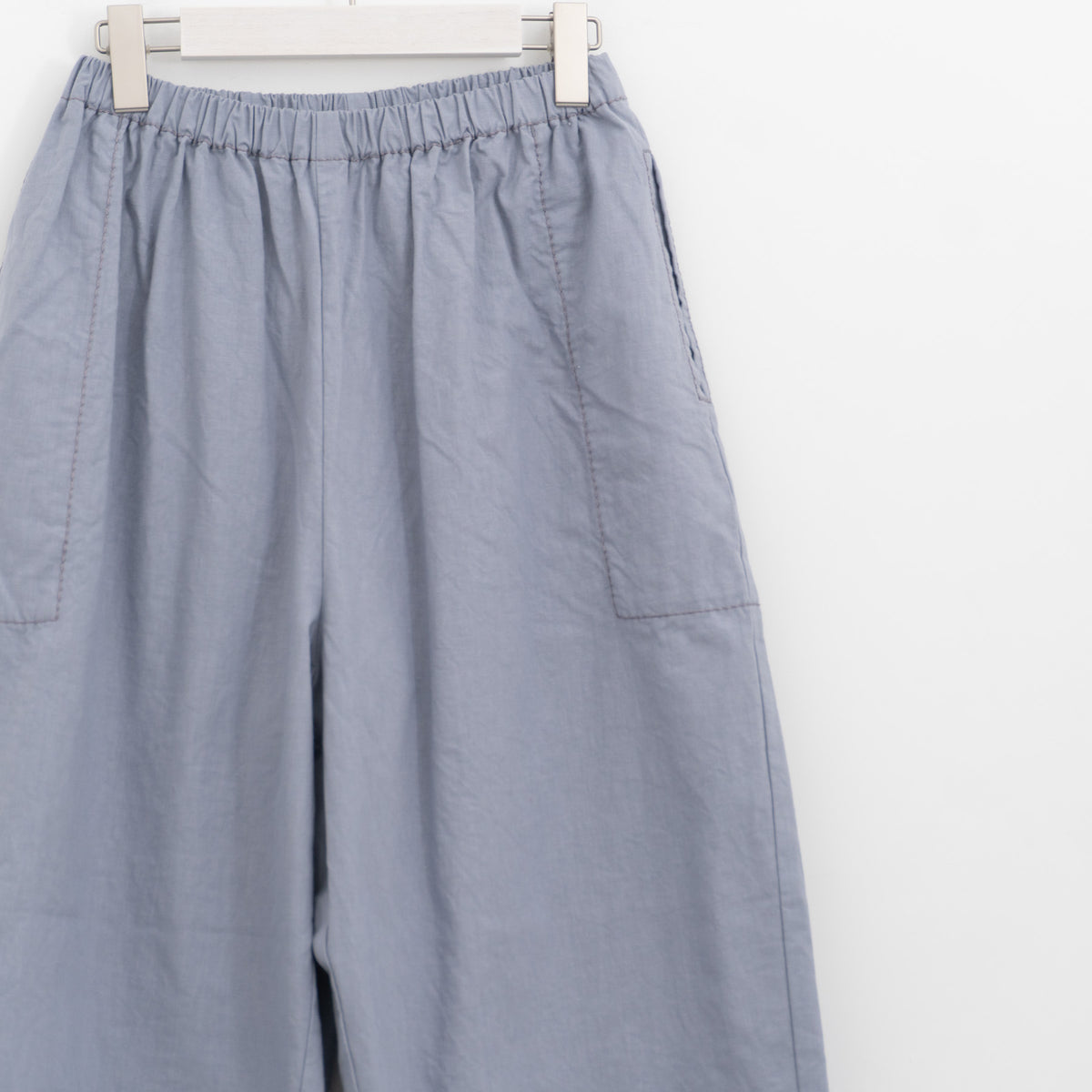 homspun｜WOMEN　バルキーシーチング厚手ギャザーパンツ 261-3372B-DS