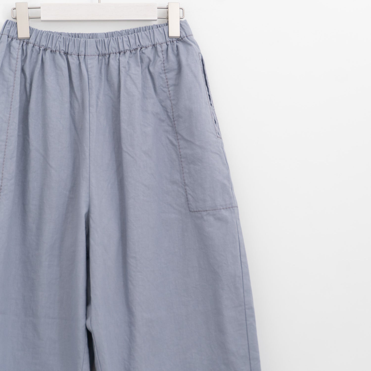 homspun｜WOMEN　バルキーシーチング厚手ギャザーパンツ 261-3372B-DS