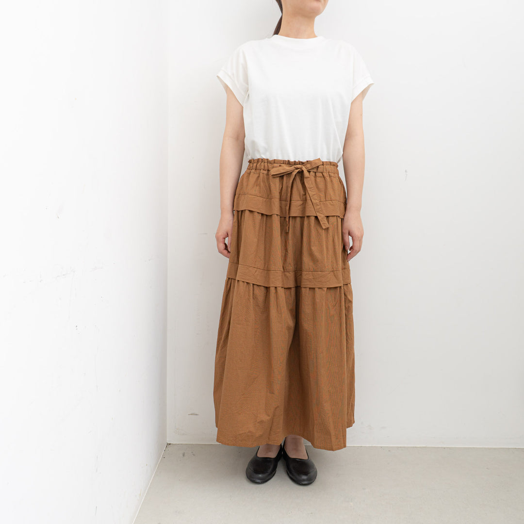 homspun /WOMEN　コットンミニチェックスカート 251-4513
