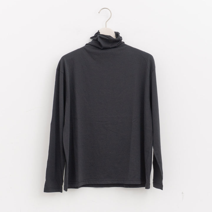 evam eva｜cut&sew turtleneck E263C005
