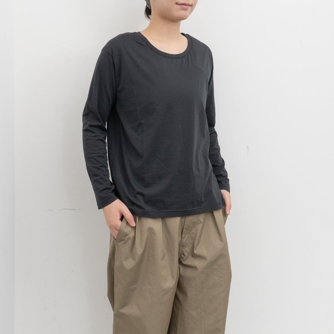 evam eva｜cut&sew pullover E263C004