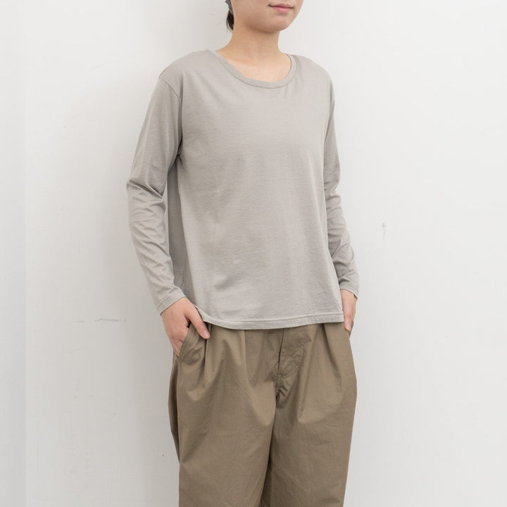 evam eva｜cut&sew pullover E263C004