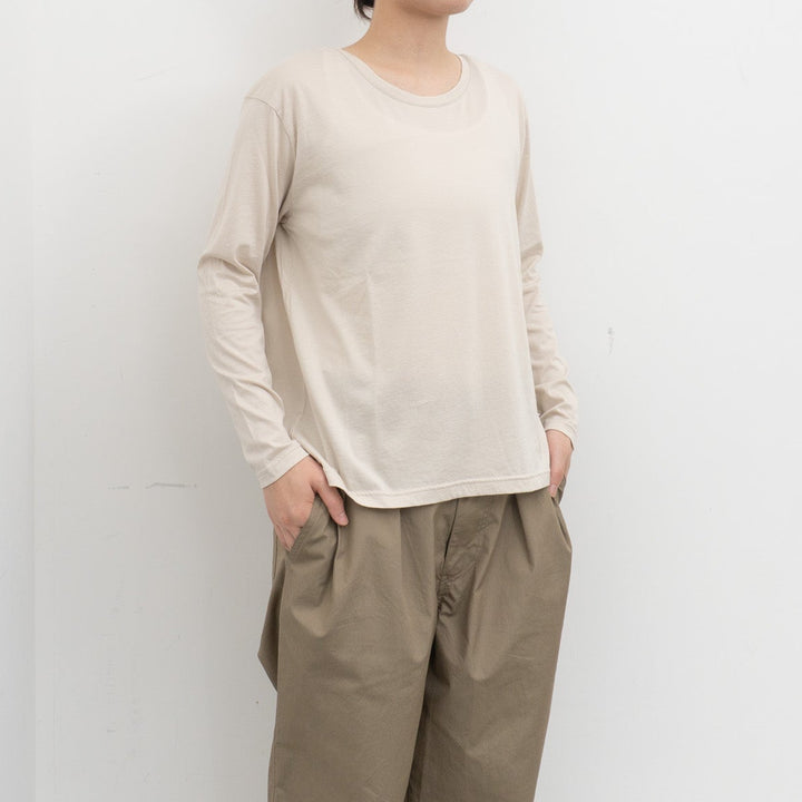 evam eva｜cut&sew pullover E263C004