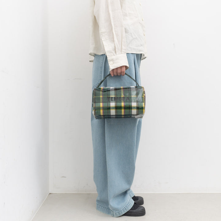 TEMBEA｜BRICK BAG col.CHECK GREEN