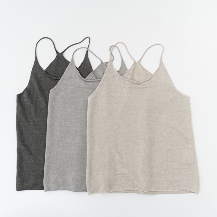 evam eva/　linen camisole V241K928