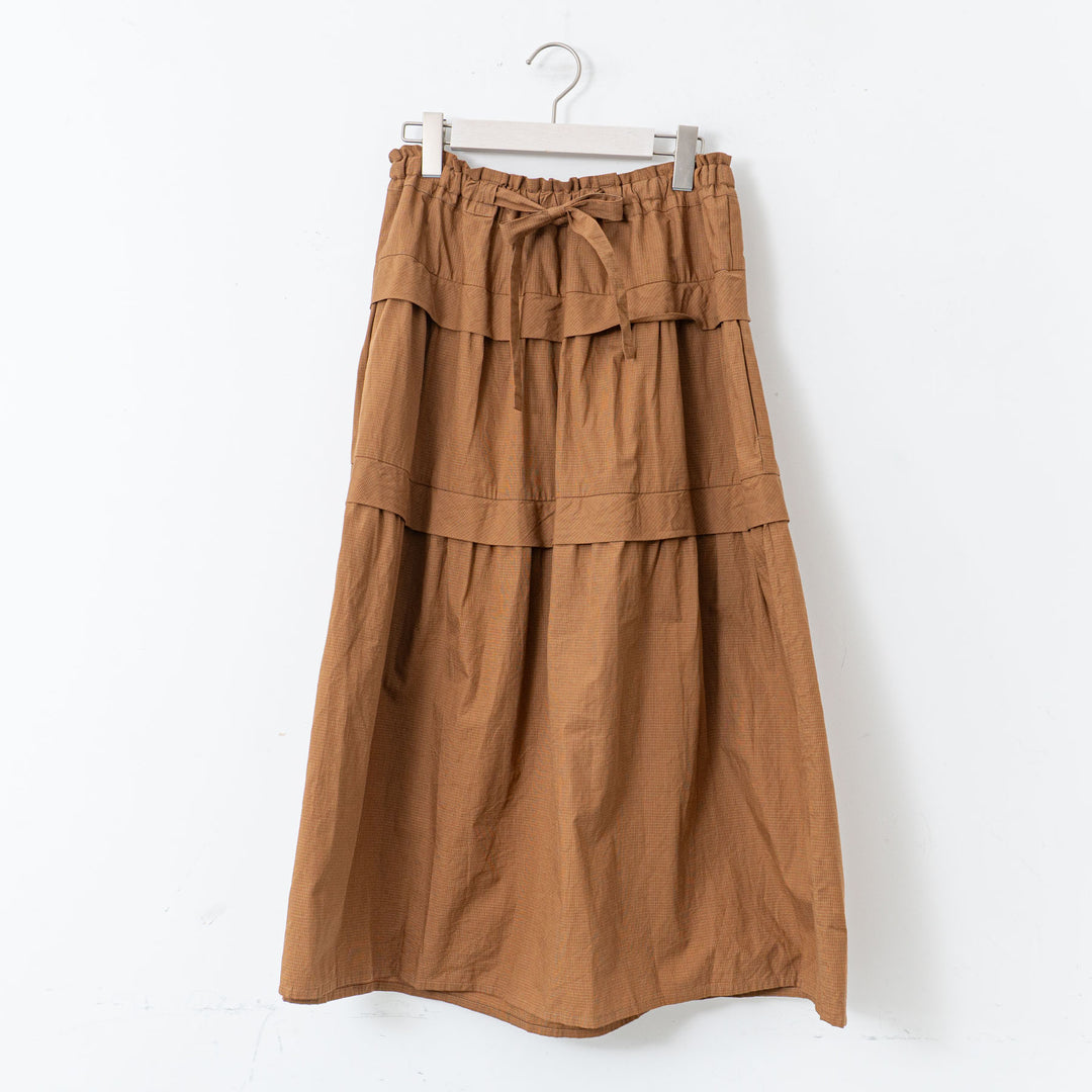 homspun /WOMEN　コットンミニチェックスカート 251-4513