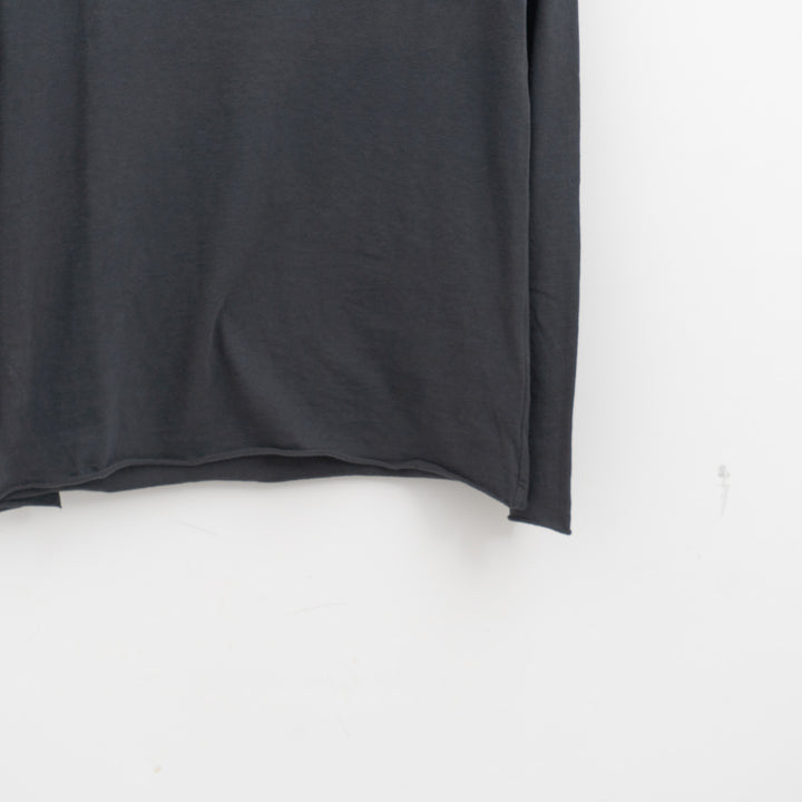 evam eva｜cotton cut&sew turtleneck pullover V002C029