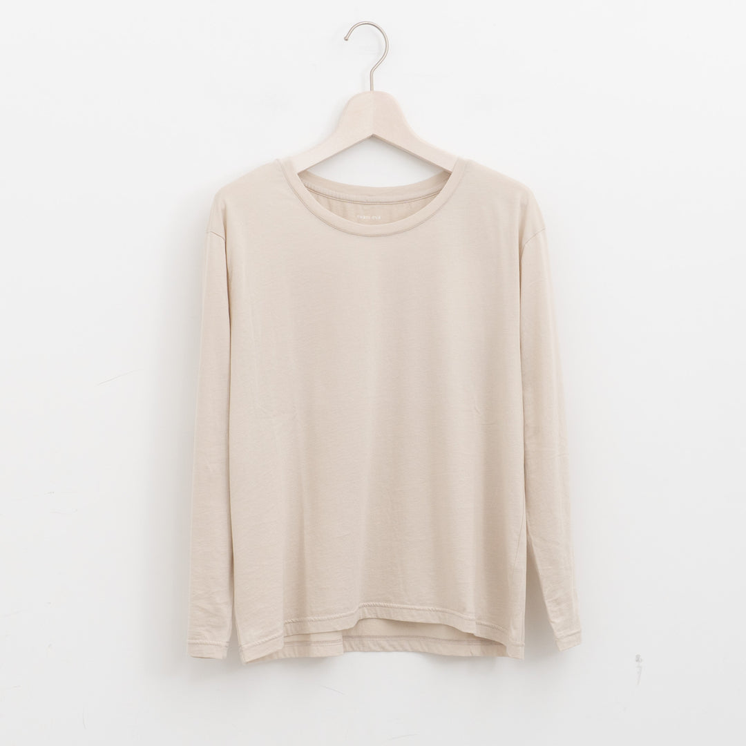 evam eva｜cut&sew pullover E263C004
