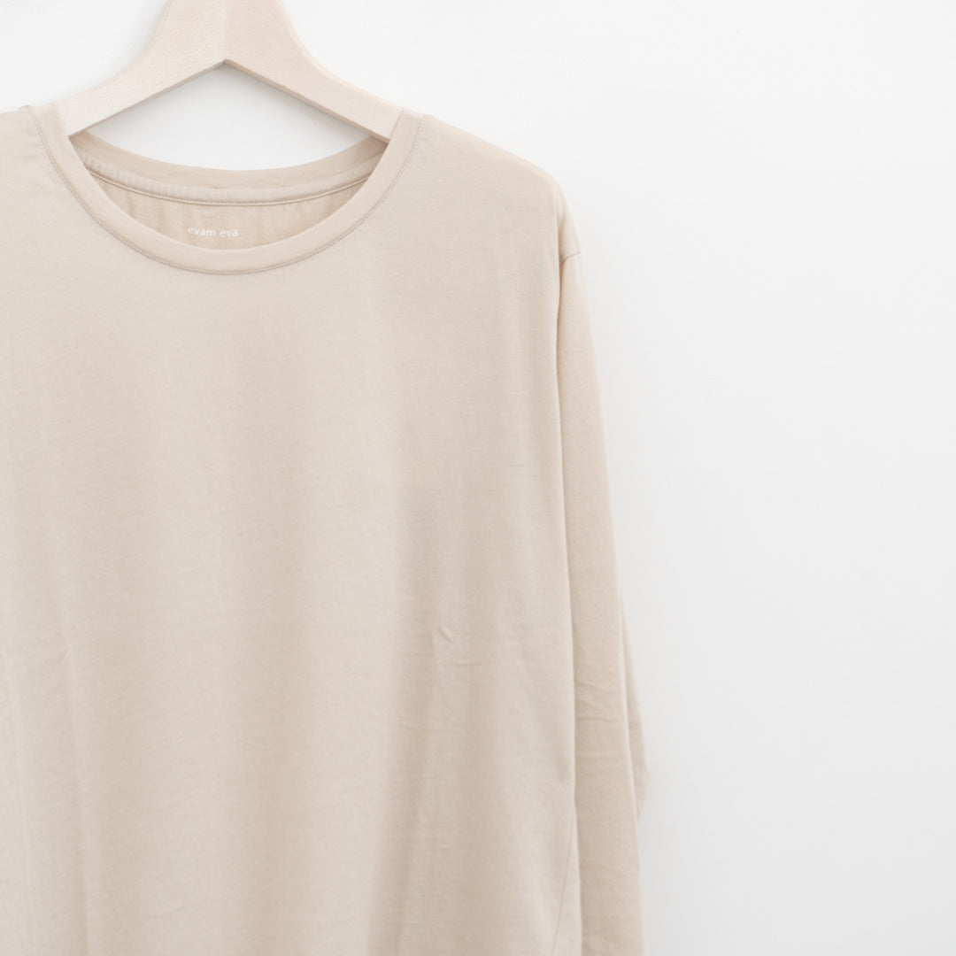 evam eva｜cut&sew pullover E263C004
