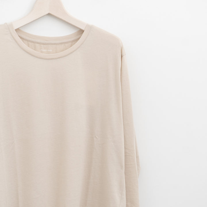 evam eva｜cut&sew pullover E263C004
