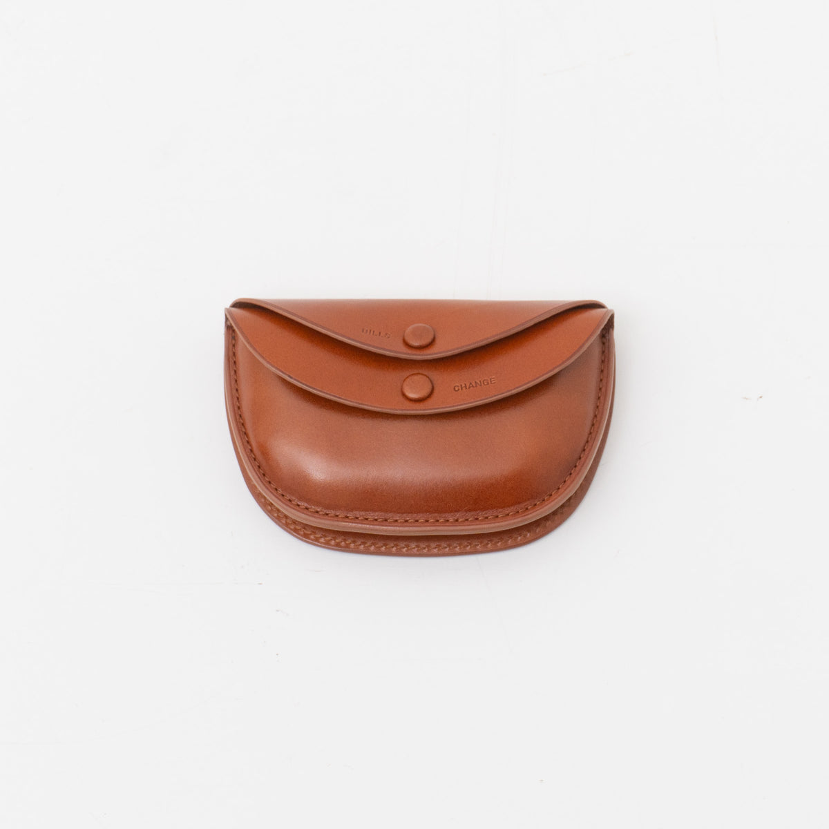 KAPTAIN SUNSHINE｜Round Wallet Sml KSBSRW103（CAMEL）